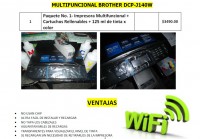Impresora Brother + Sistema de Tinta